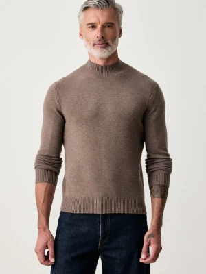 Baldessarini sweter męski wełniany brązowy