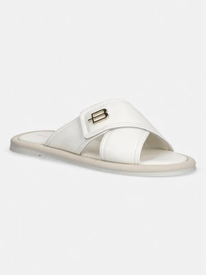 Baldinini klapki damskie skórzane