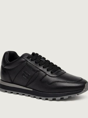Baldinini Skórzane sneakersy czarny