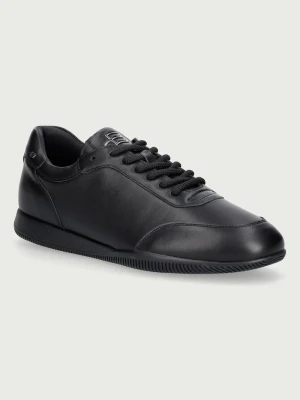Baldinini sneakersy męskie skórzane czarny