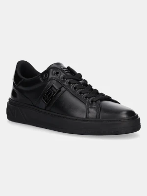 Baldinini sneakersy skórzane damskie kolor czarny D6B810T1VTVN