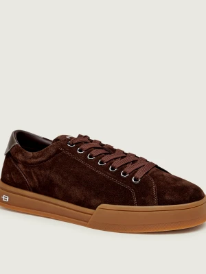 Baldinini Sneakersy | zamsz brązowy