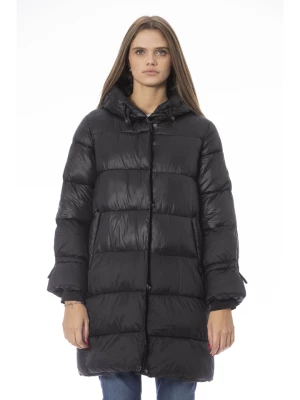 Baldinini Trend Płaszcz zimowy "Lorella" w kolorze czarnym rozmiar: 3XL