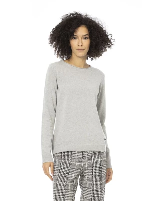 Baldinini Trend Sweter w kolorze szarym rozmiar: L