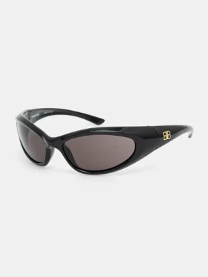 Balenciaga okulary kolor czarny BB0384S