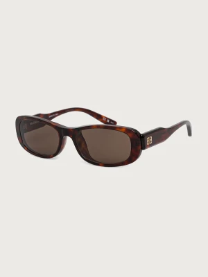 Balenciaga okulary przeciwsłoneczne brązowy