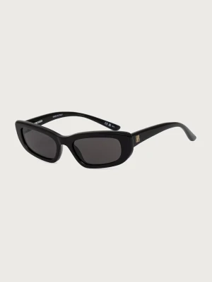Balenciaga okulary przeciwsłoneczne kocie oczy damskie czarny