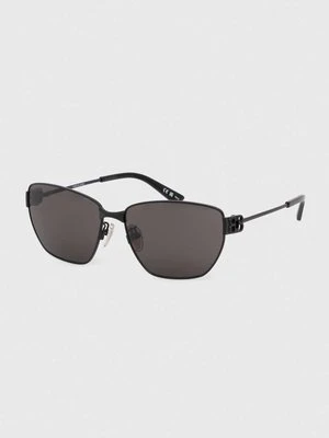 Balenciaga okulary przeciwsłoneczne kolor czarny BB0337SK