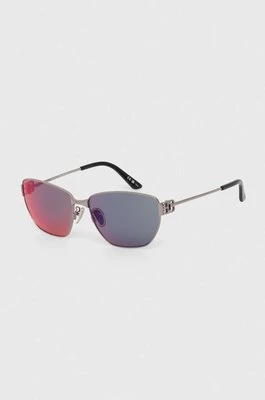 Balenciaga okulary przeciwsłoneczne kolor fioletowy BB0337SK