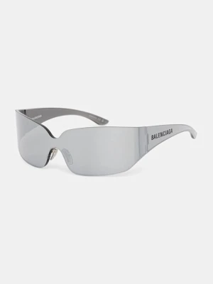 Balenciaga okulary przeciwsłoneczne kolor srebrny BB0421S