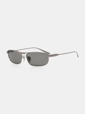 Balenciaga okulary przeciwsłoneczne kolor srebrny BB0451S
