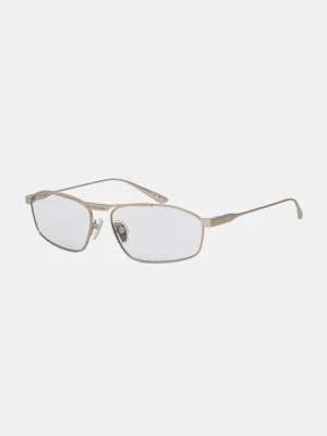 Balenciaga okulary przeciwsłoneczne męskie kolor srebrny BB0416S