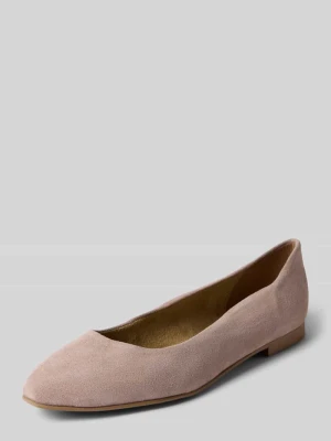 Balerina z naturalnej skóry bydlęcej tamaris