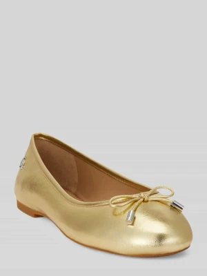 Balerina z naturalnej skóry owczej Lauren Ralph Lauren