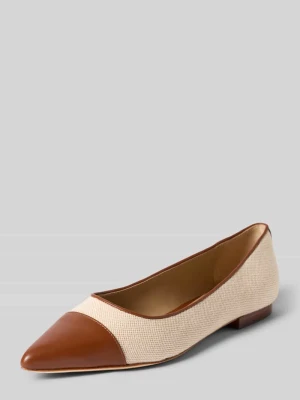 Balerina z prawdziwej skóry model 'LONDYN CAP3' Lauren Ralph Lauren