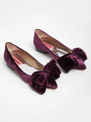 Baleriny Annabella Velvet CUSTOMMADE