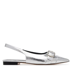 Baleriny Badura HIBISCUS-LT593-911 Srebrny