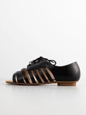 Baleriny bez palców Shoe Biz Copenhagen czarny