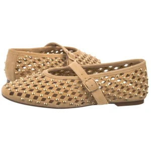 Baleriny Beżowe 44074-64 (WO367-a) Wojas