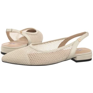 Baleriny Beżowe K7525-22/00-1 (MA1502-a) Maciejka