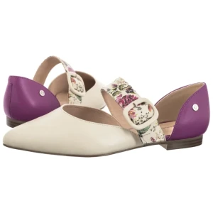 Baleriny Beżowe/Różowe K7438-15/00-1 (MA1504-a) Maciejka