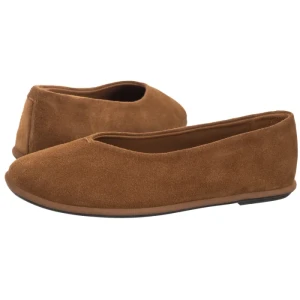 Baleriny Brązowe V462-05165-02CUO (VE913-a) Venezia