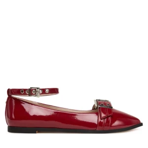 Baleriny Buffalo Marly Ankle 1621027 Czerwony