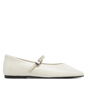 Baleriny Calvin Klein Ballerina New Buckle - Lth HW0HW02483 Beżowy