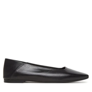 Baleriny Calvin Klein Flat Ballerina - Lth HW0HW02463 Czarny