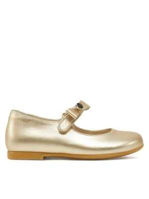 Baleriny Calvin Klein Jeans Ballerina V1A3-83040-0220 Złoty