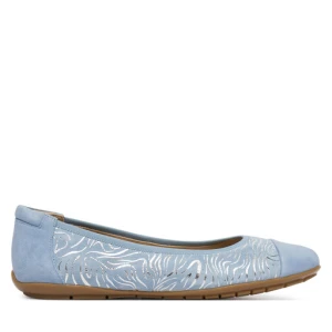 Baleriny Caprice 9-22101-46 Niebieski