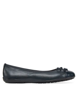 Baleriny Caprice 9-22113-42 Granatowy