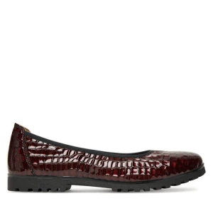 Baleriny Caprice 9-22151-45 Bordowy