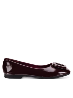 Baleriny Clara Barson WFA3513-1 Bordowy