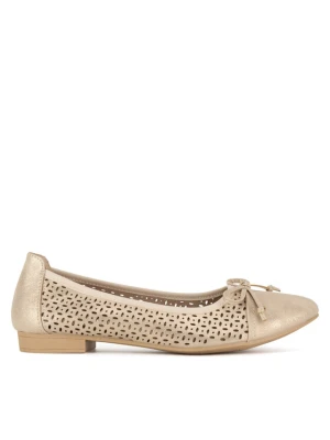 Baleriny Clara Barson WS2055-15 Złoty