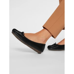 Baleriny Clarks Freckle Ice 203529294 Czarny