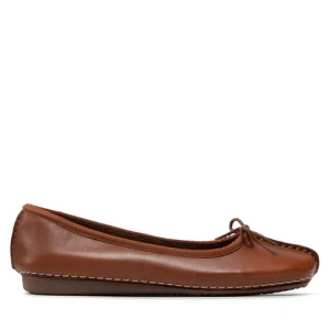 Baleriny Clarks Freckle Ice 203529304 Brązowy