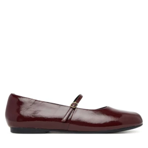 Baleriny Clarks Livia Sky 26184743 Bordowy