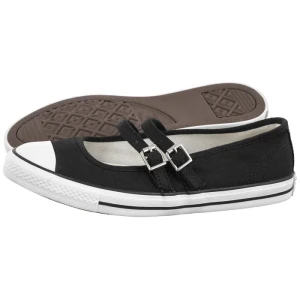 Baleriny CTAS Dainty Mary Jane Slip Black/Egret/Black A11551C (CO759-a) Converse