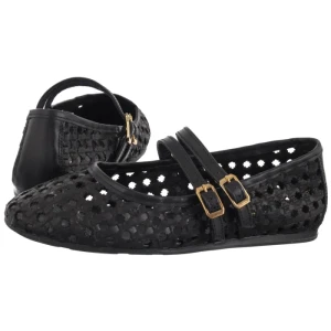 Baleriny Czarne 07329-01/00-0 (MA1483-b) Maciejka