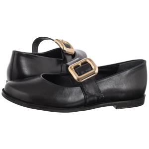 Baleriny Czarne 1MNL4_X_ _2TU (RY1125-b) Ryłko