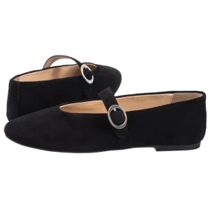 Baleriny Czarne 44058-61 (WO293-b) Wojas