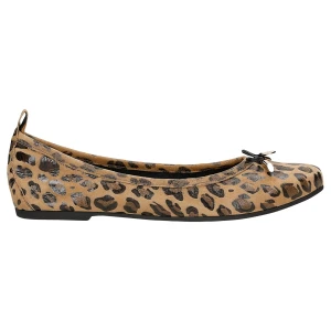 Baleriny w panterke z delikatna kokardka 44063-60 Wojas