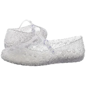 Baleriny Daphnis Ballerina+SU 37881/BV257 Clear/White (ML406-a) Melissa