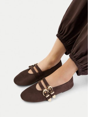 Baleriny DeeZee CEO-HY82405-1 Brązowy