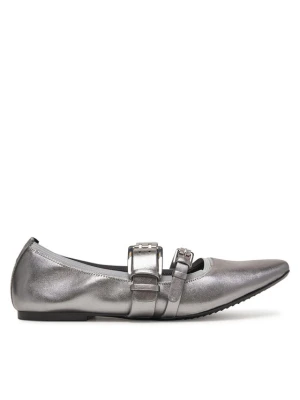 Baleriny DKNY Dade K1511477 Srebrny