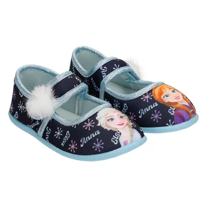 Granatowo niebieskie baleriny z anna i elsa z krainy lodu Bartek 87855-46