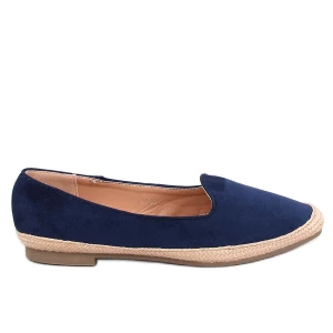 Baleriny espadryle damskie Ballot Navy niebieskie Inna marka