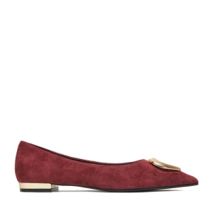 Baleriny Eva Minge EO-ELLA-1750-1-2 Bordowy