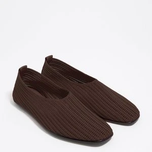 Baleriny flyknit czekoladowe BIMBA Y LOLA